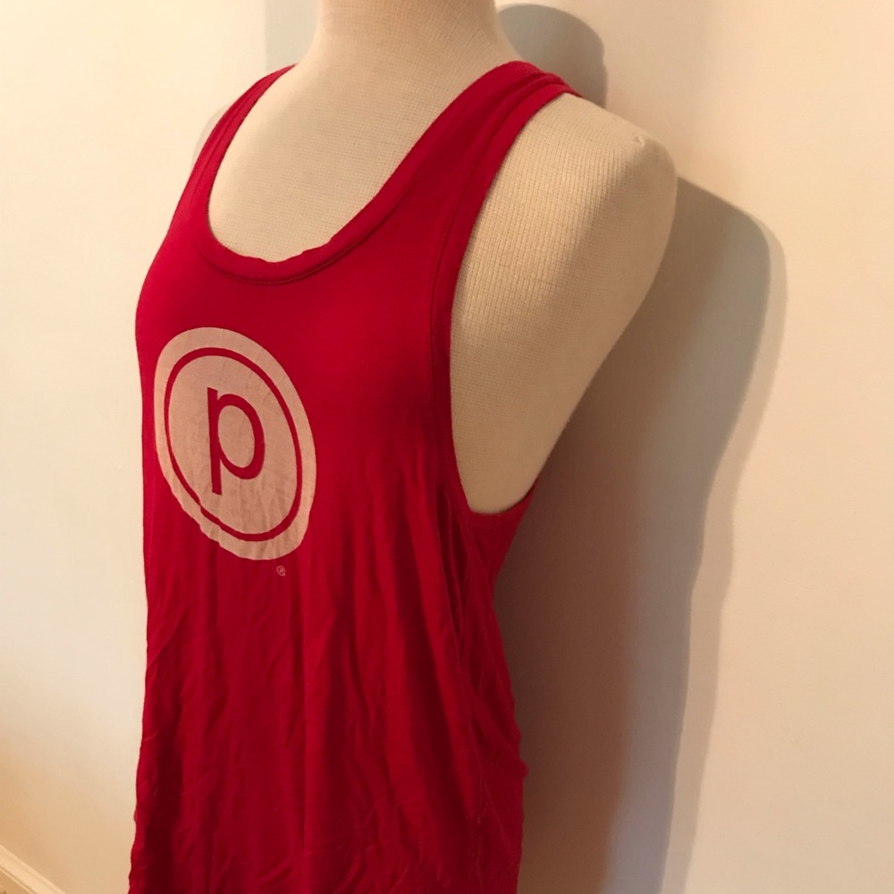 Pure Barre red tank